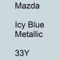 Preview: Mazda, Icy Blue Metallic, 33Y.